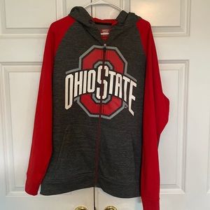 Ohio State Zippered Sweatshirt